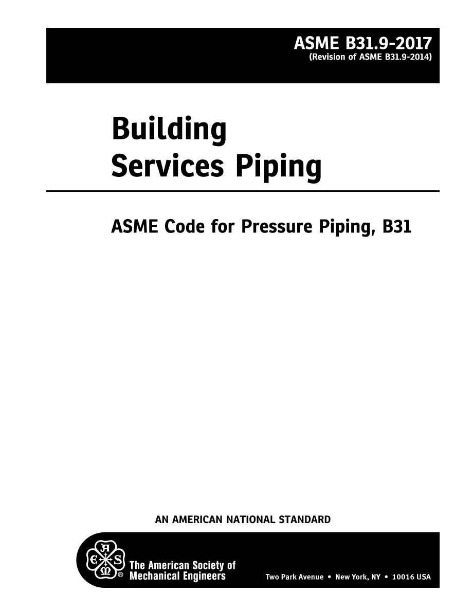 ASME B31.9-2017 pdf