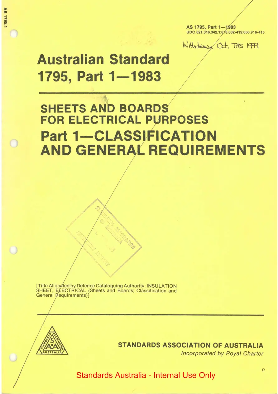 AS 1795.1-1983 pdf