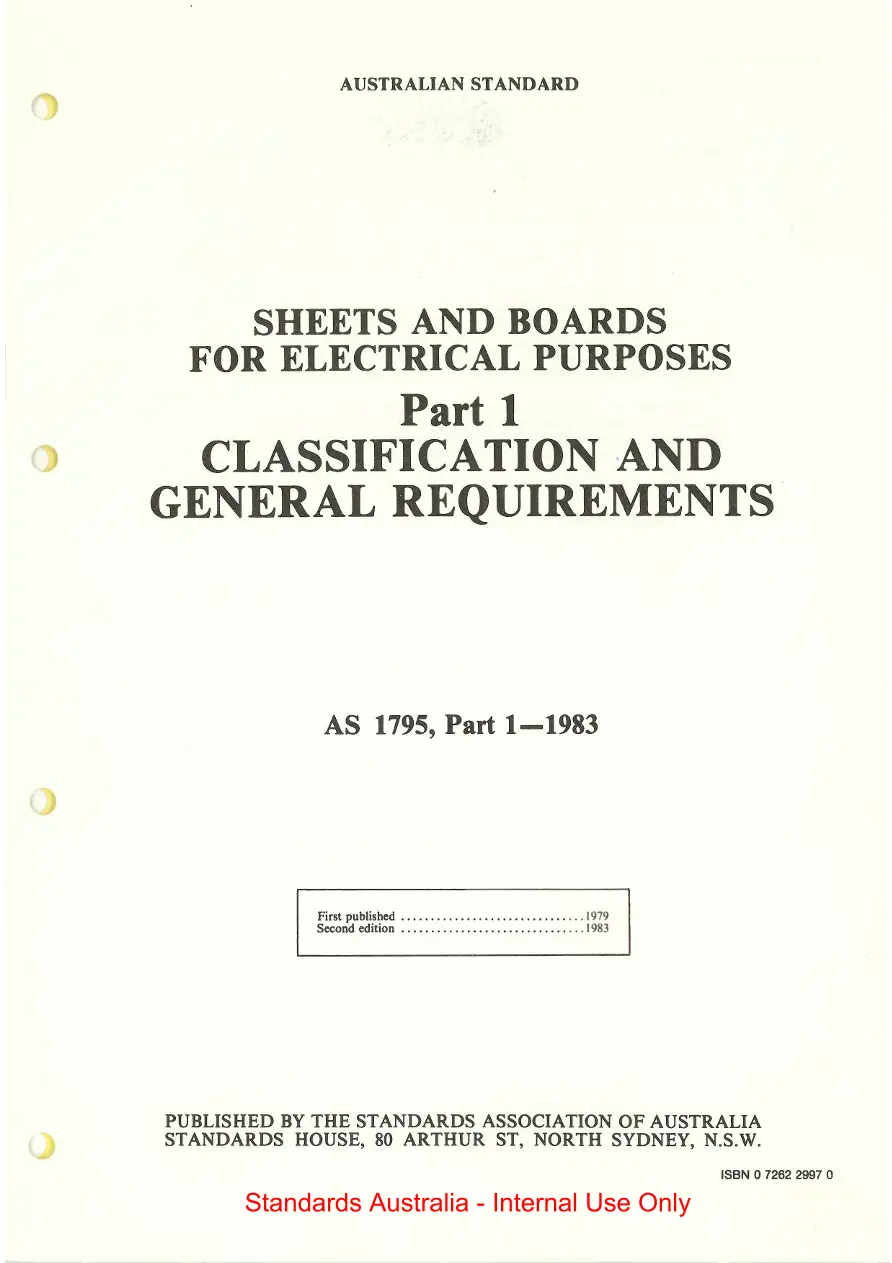 AS 1795.1-1983 pdf