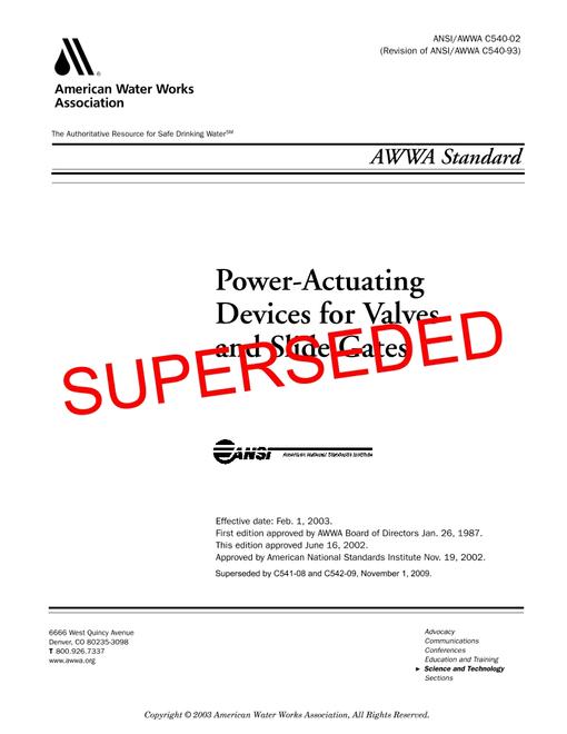 AWWA C540-02 pdf