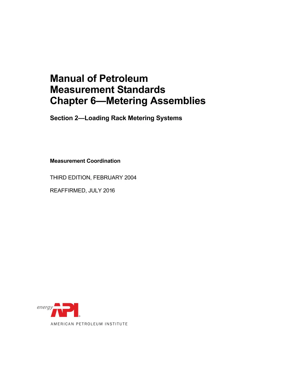 API MPMS Chapter 6.2 (R2016) pdf