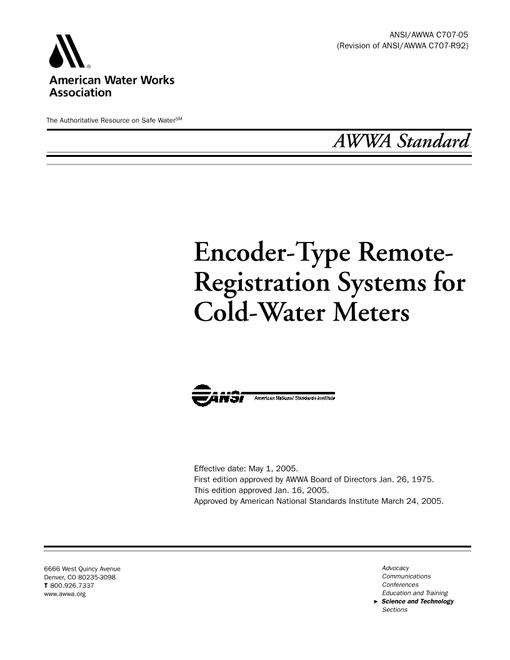 AWWA C707-05 pdf