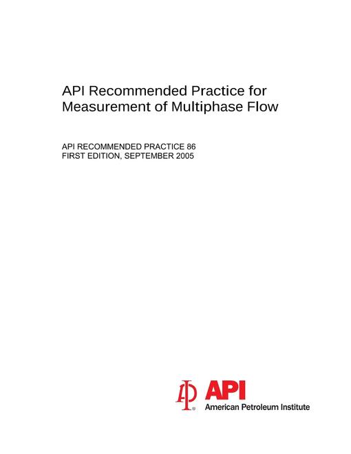 API RP 86 pdf