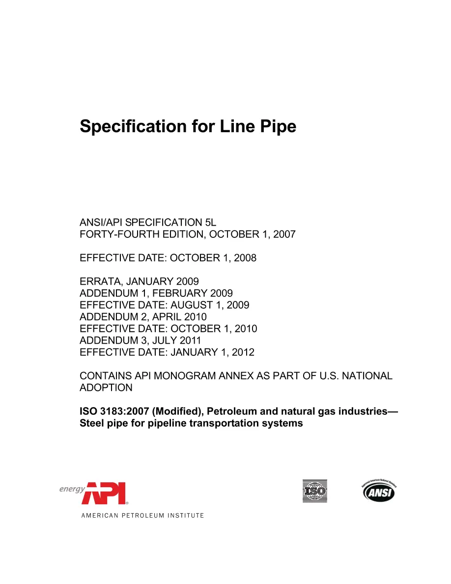 API Spec 5L pdf