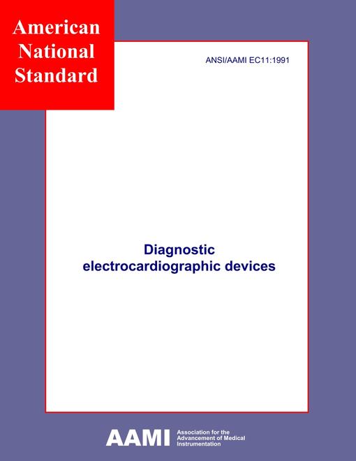 AAMI EC11-91 pdf