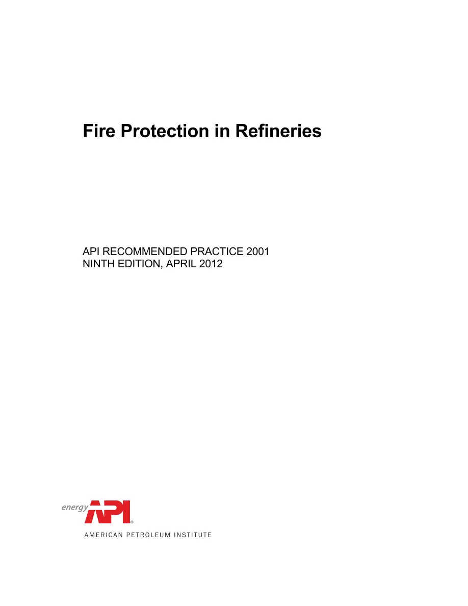 API RP 2001 pdf