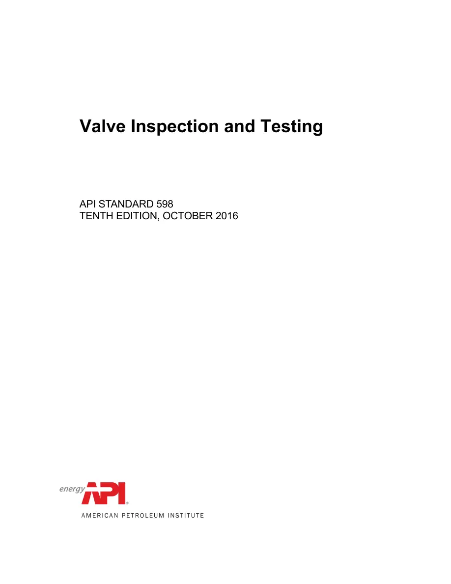 API Std 598 pdf