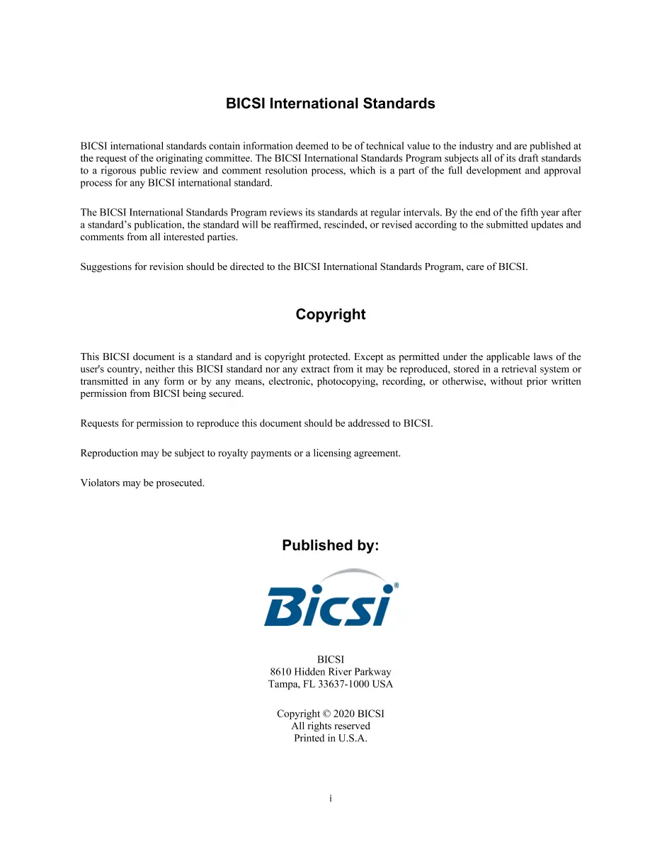 BICSI 007-2020 pdf