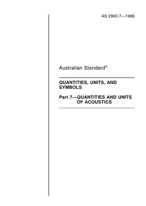 AS 2900.7-1986 pdf