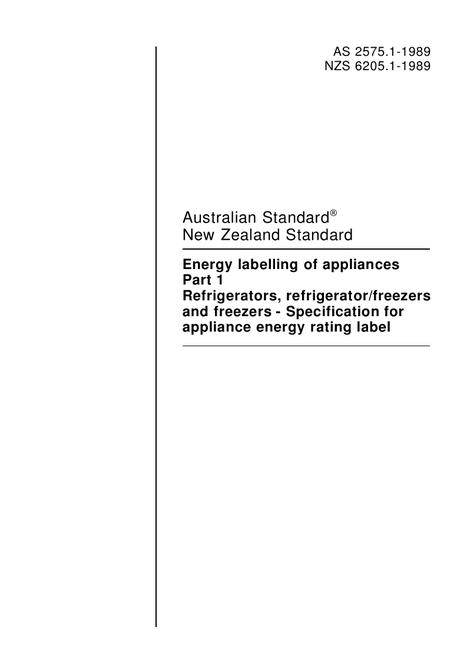 AS 2575.1-1989 pdf