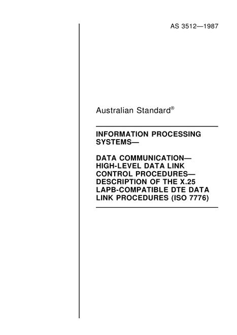 AS 3512-1987 pdf