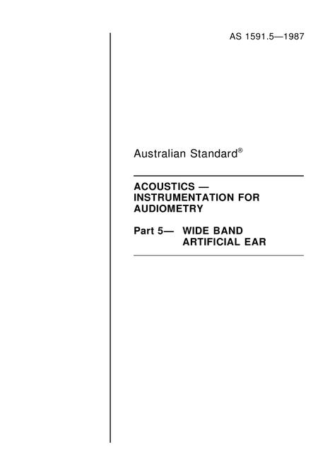 AS 1591.5-1987 pdf