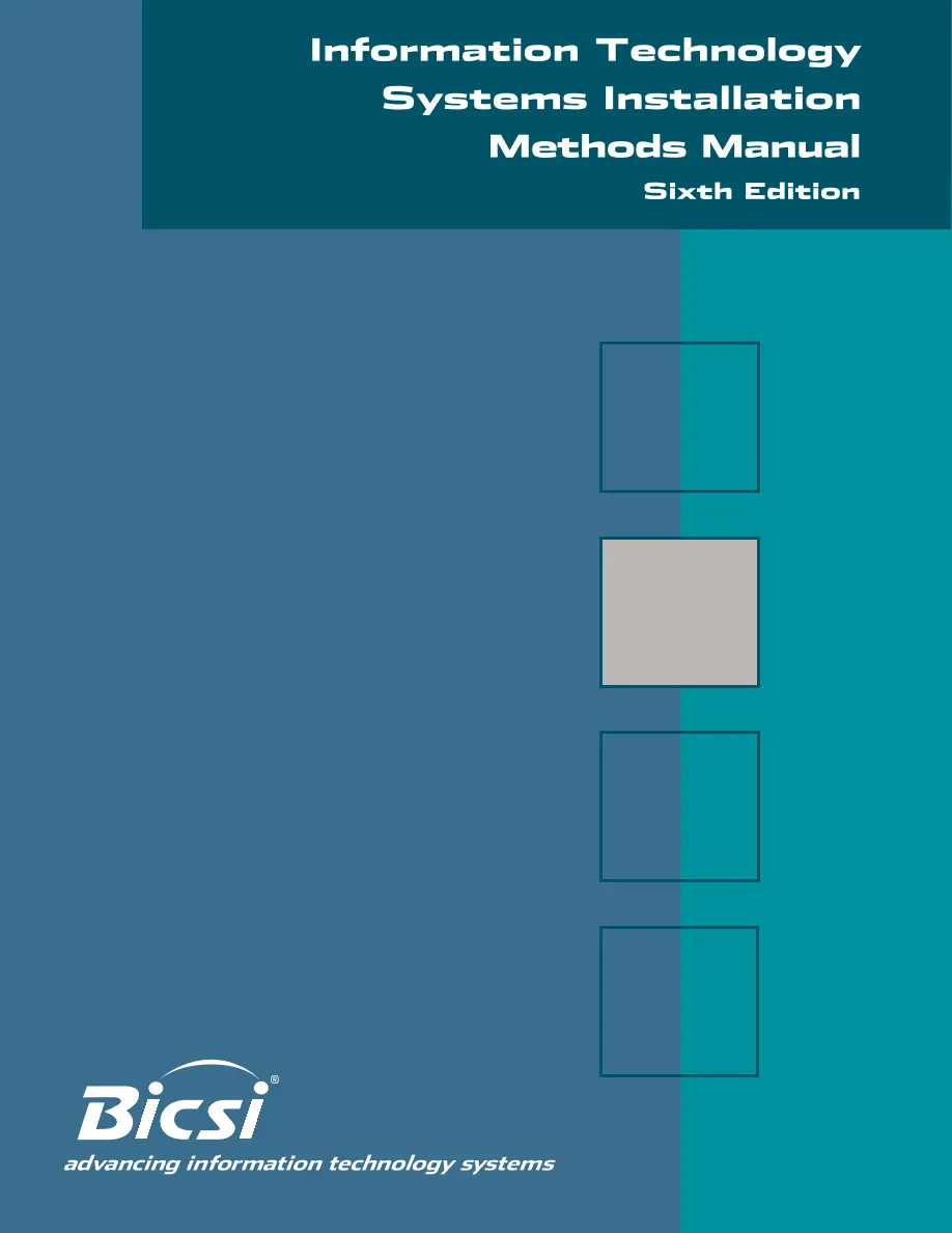 Information Technology Systems Installation Methods Manual - 6th Edition pdf