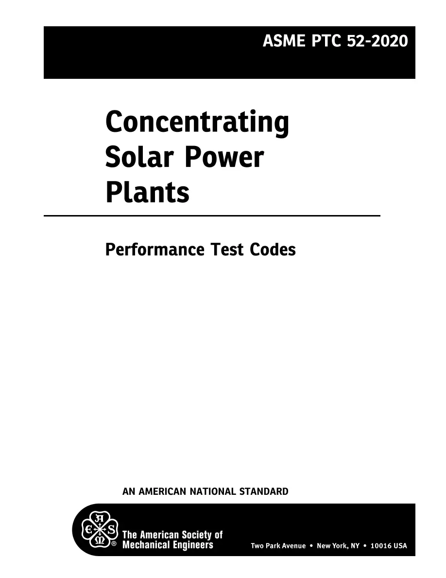 ASME PTC 52-2020 pdf