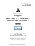 AWWA C600-99 pdf