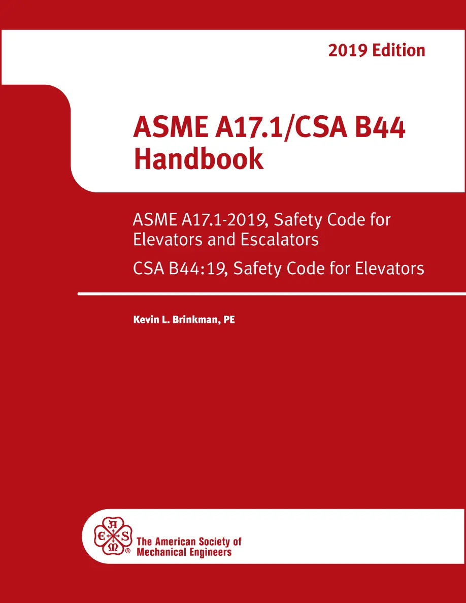 ASME A17.1/CSA B44-2019 Handbook pdf