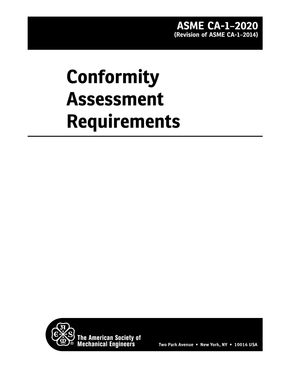 ASME CA-1-2020 pdf