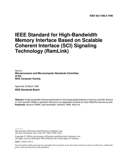 IEEE 1596.4-1996 pdf