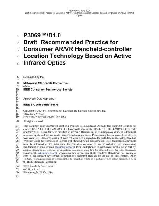 IEEE P3069 pdf