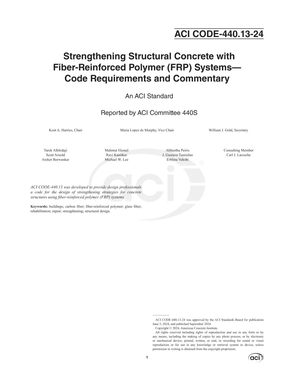 ACI CODE-440.13-24 pdf