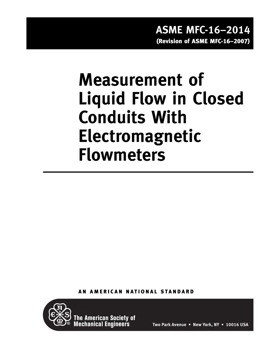 ASME MFC-16-2014 (R2019) pdf