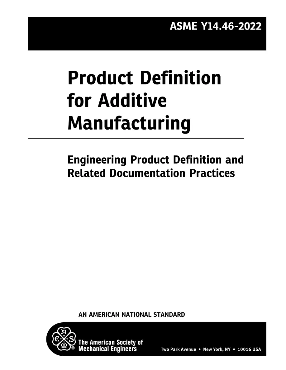 ASME Y14.46-2022 pdf