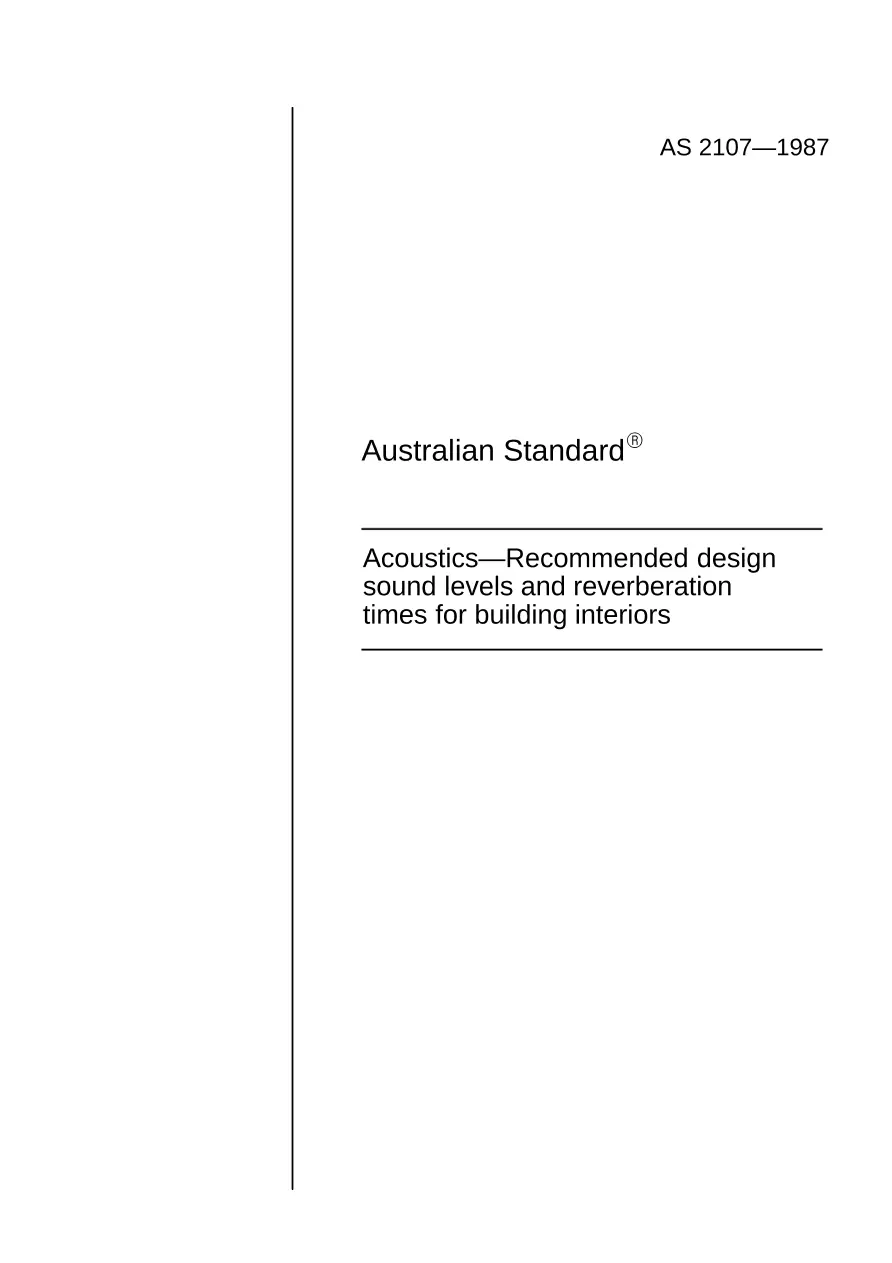 AS 2107-1987 pdf