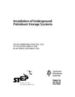 API RP 1615 pdf