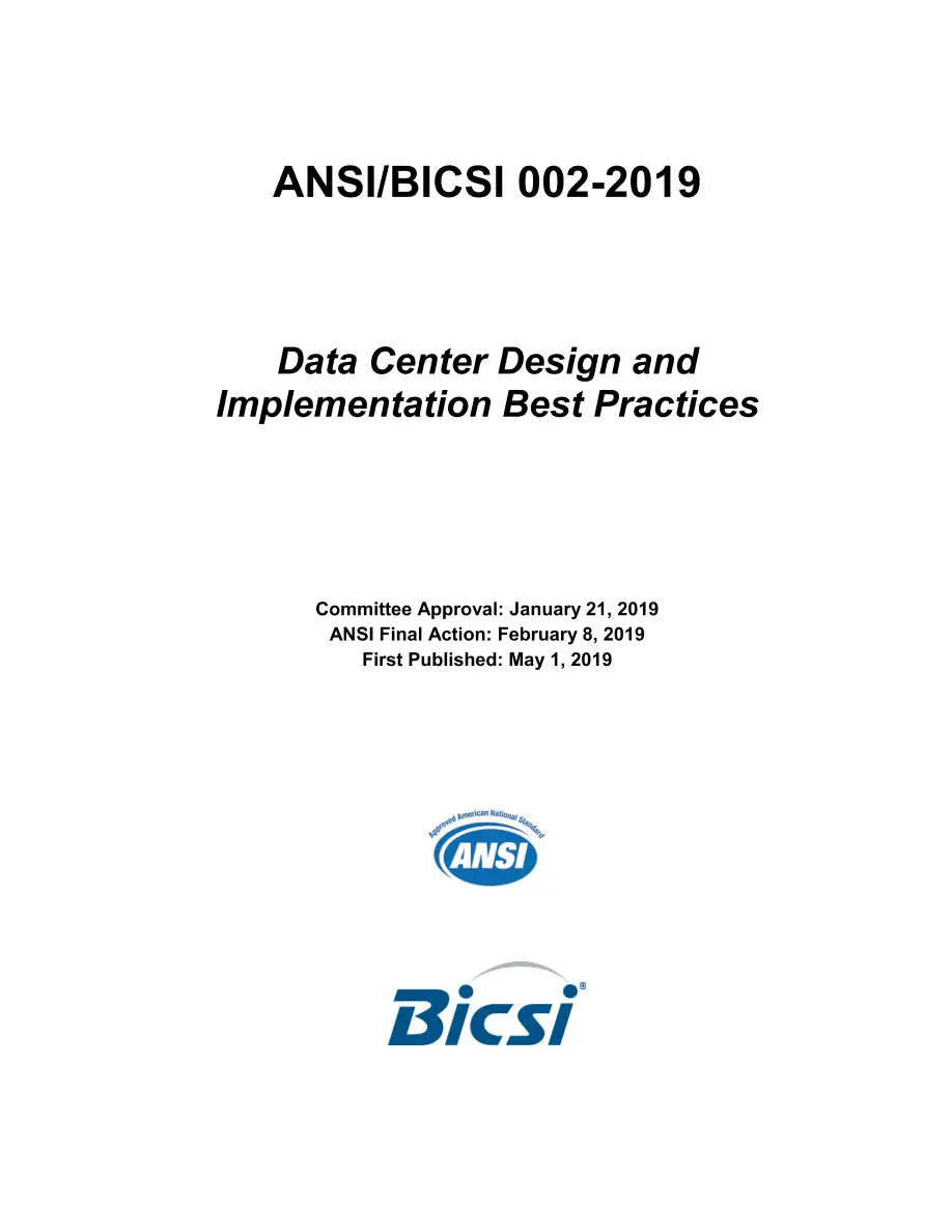 BICSI 002-2019 pdf