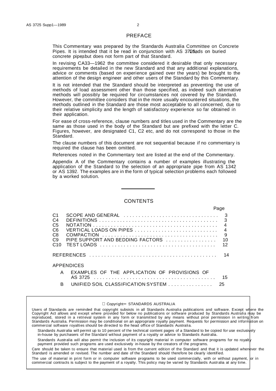 AS 3725 SUPP 1-1989 pdf