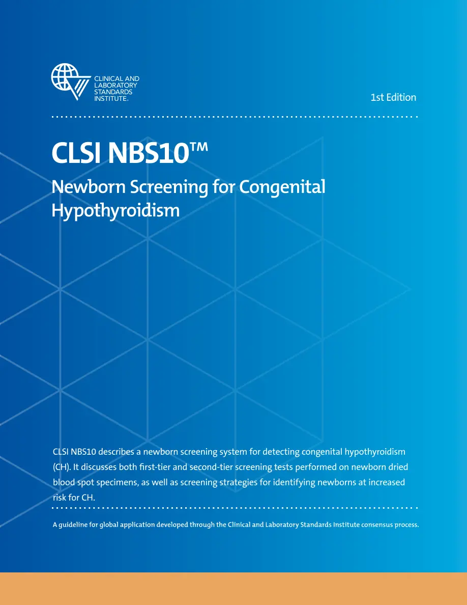 CLSI NBS10 1st Edition pdf