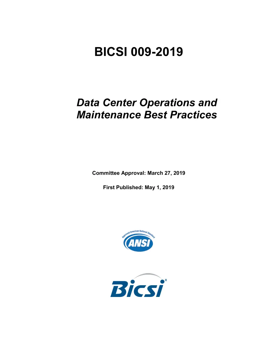 BICSI 009-2019 pdf