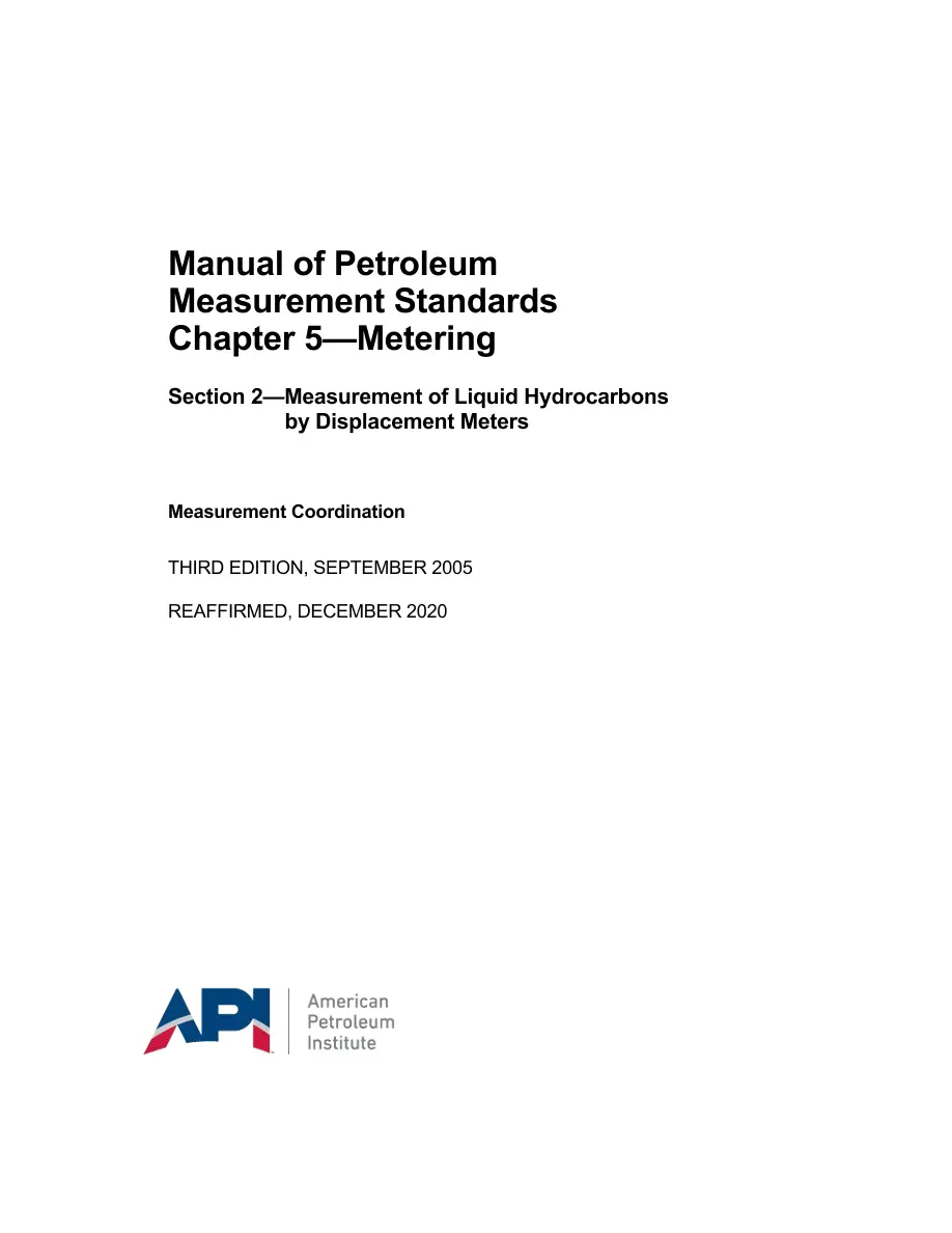 API MPMS Chapter 5.2 (R2020) pdf