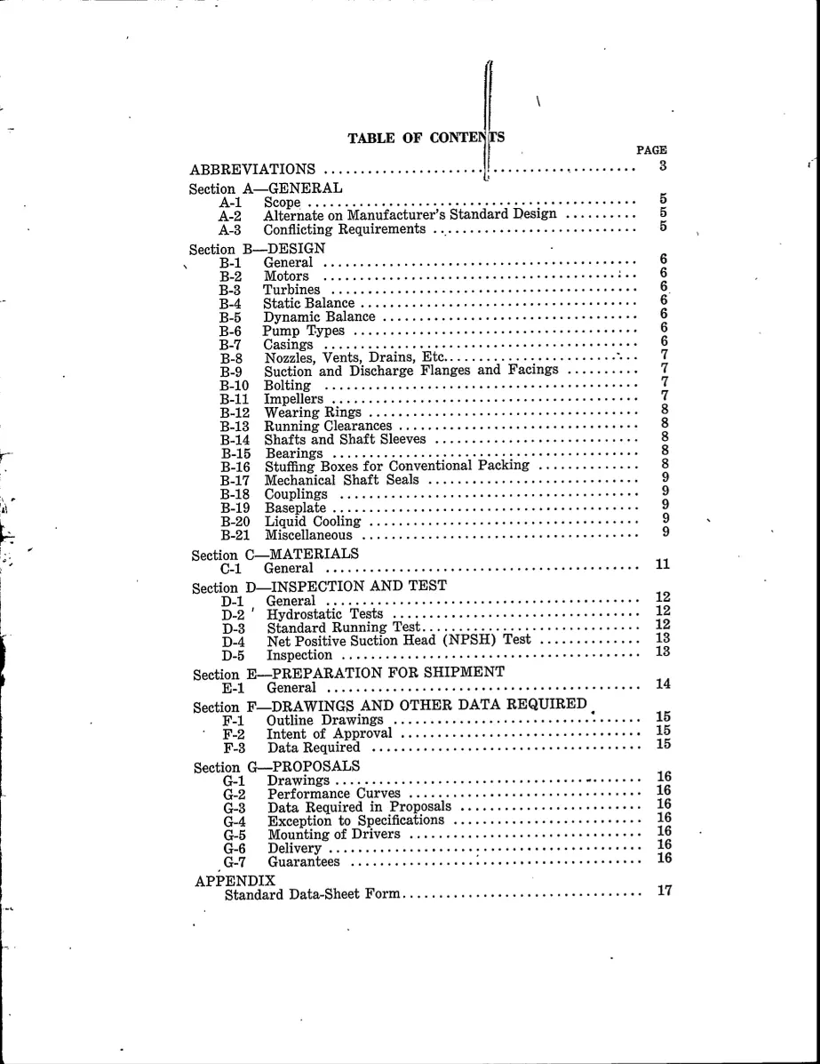 API Standard 610 First Edition 1954 pdf