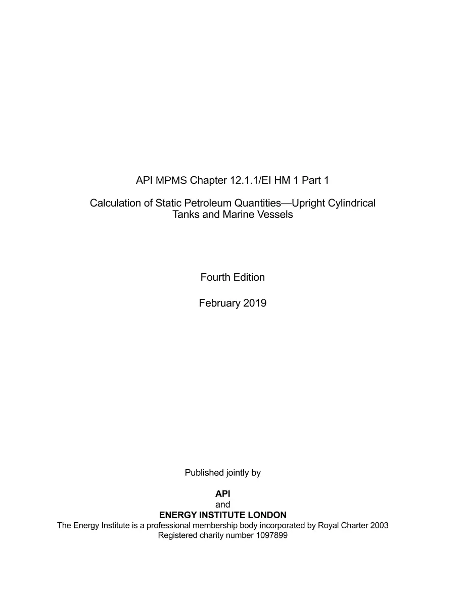 API MPMS Chapter 12.1.1 pdf