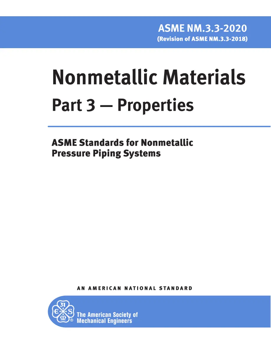 ASME NM.3.3-2020 pdf