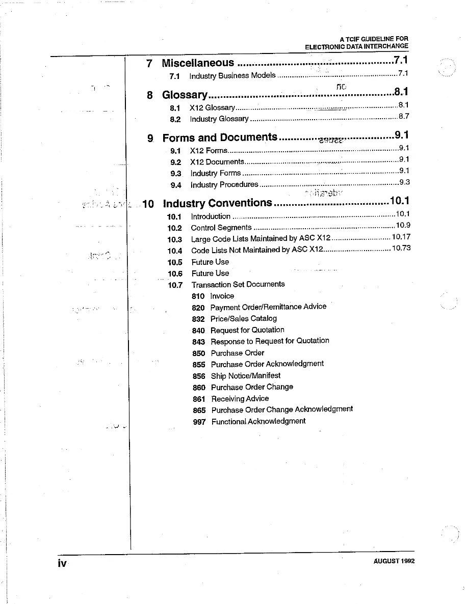 ATIS TCIF-92-001 pdf