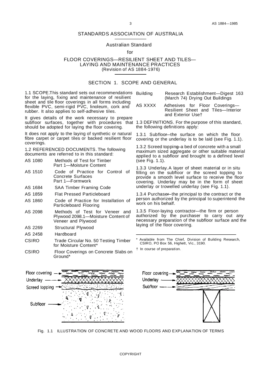 AS 1884-1985 pdf