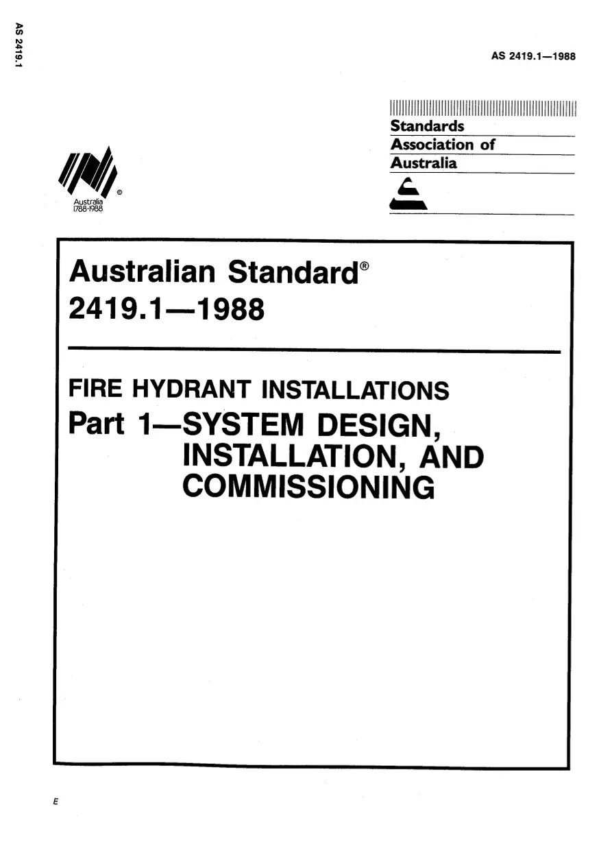 AS 2419.1-1988 pdf