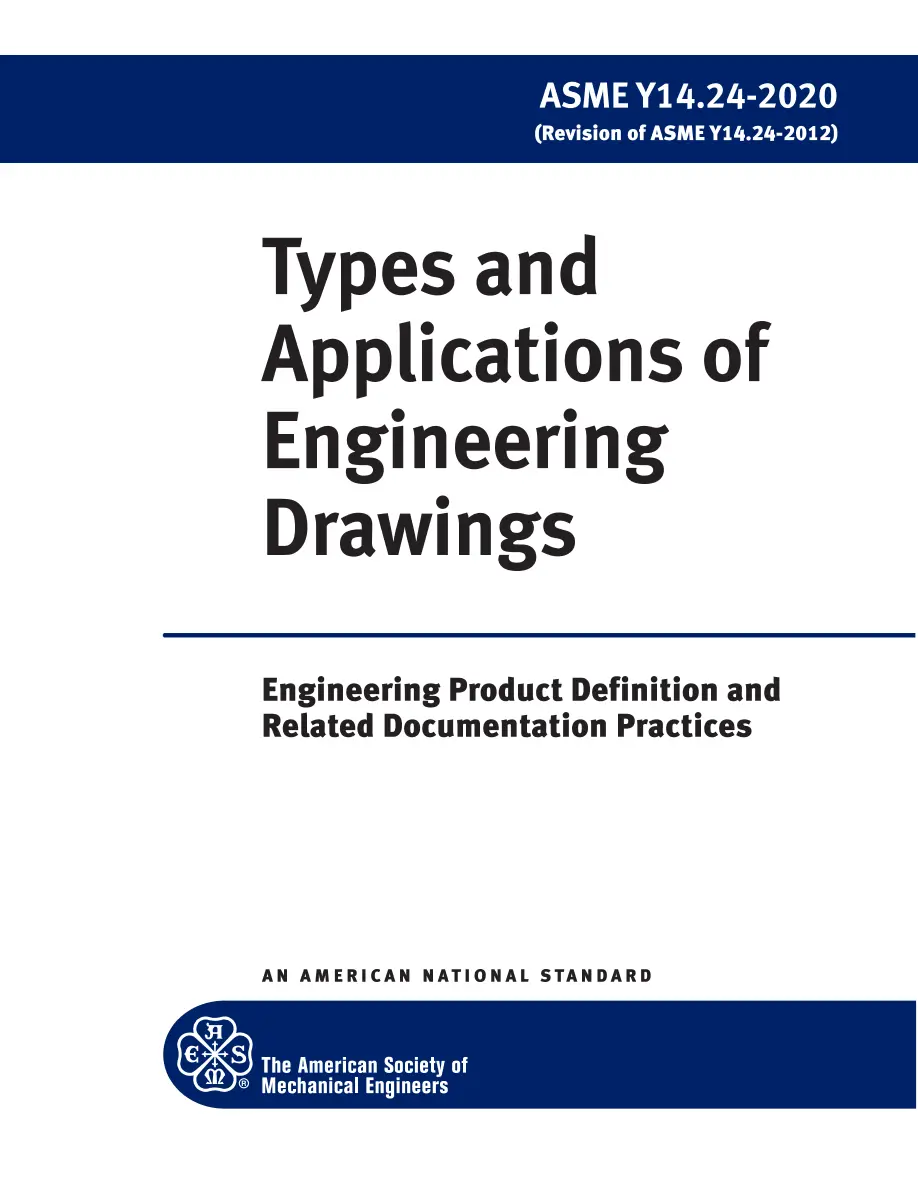 ASME Y14.24-2020 pdf