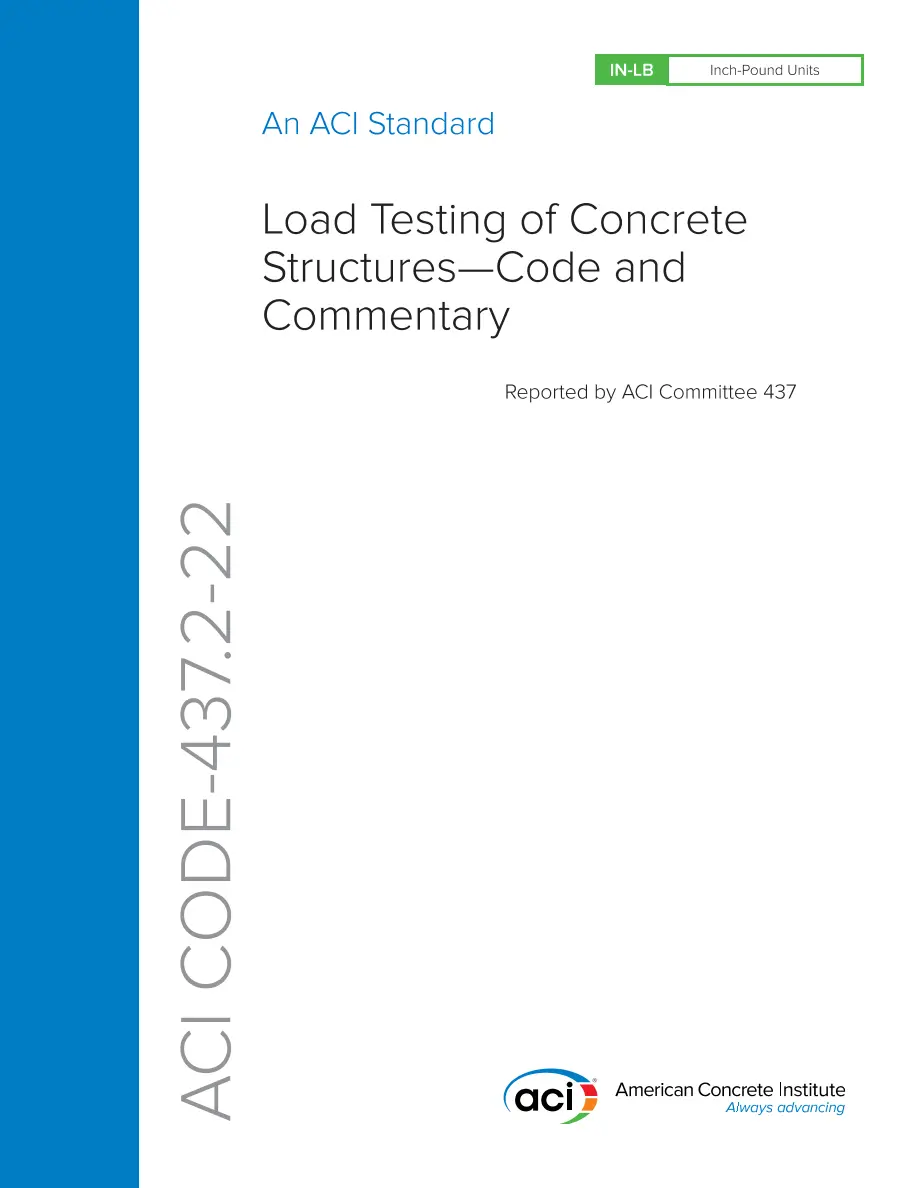 ACI CODE-437.2-22 pdf