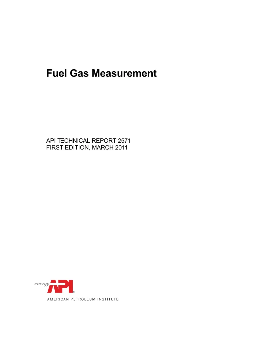 API TR 2571:2011 pdf