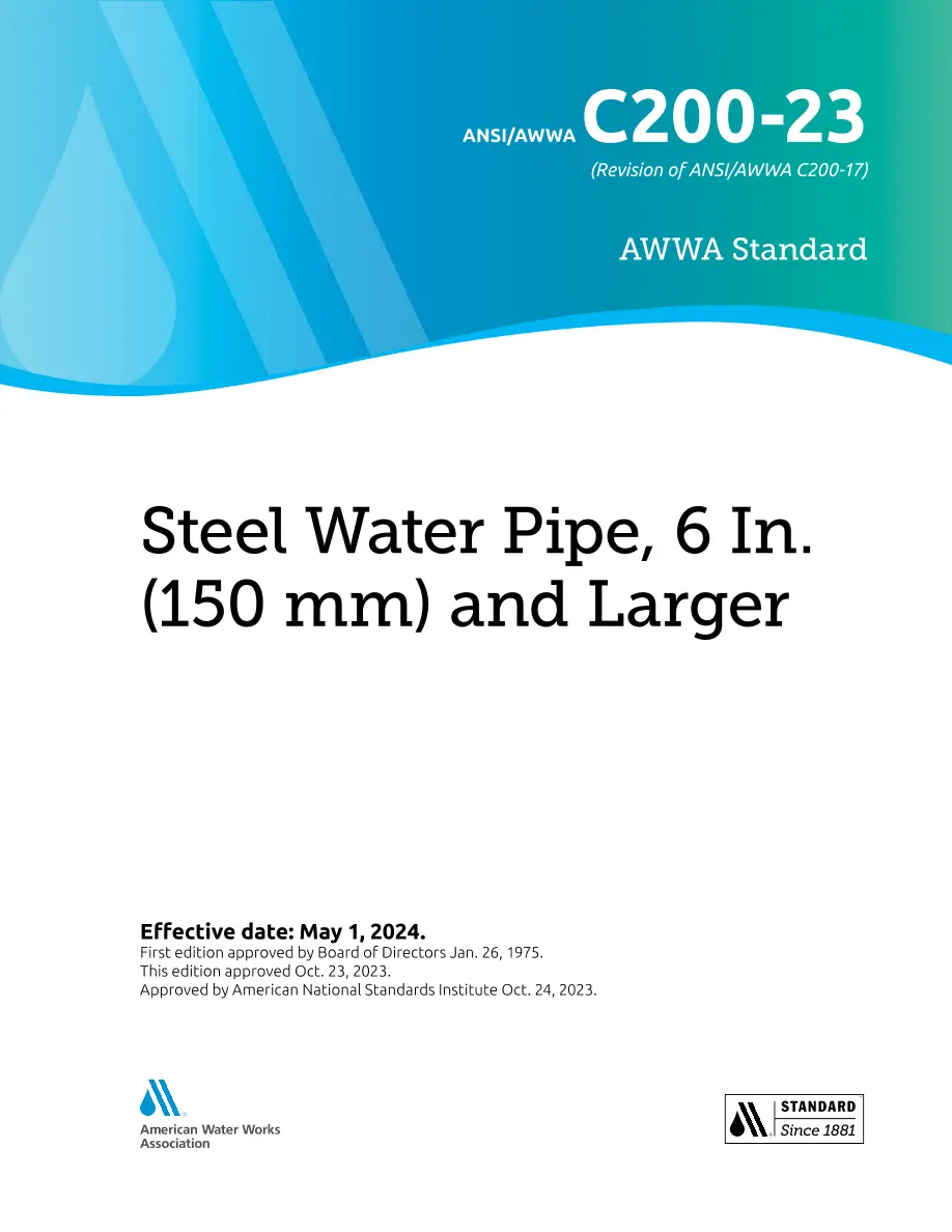 AWWA C200-23 pdf