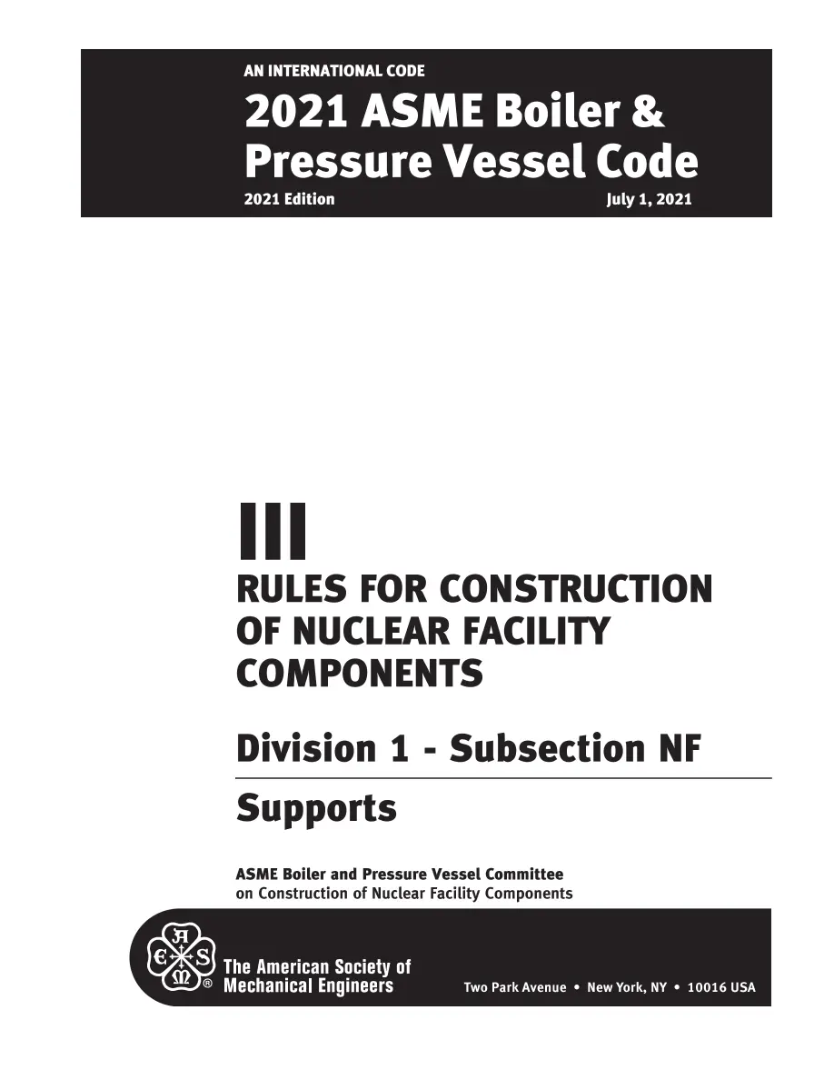 ASME BPVC.III.1.NF-2021 pdf