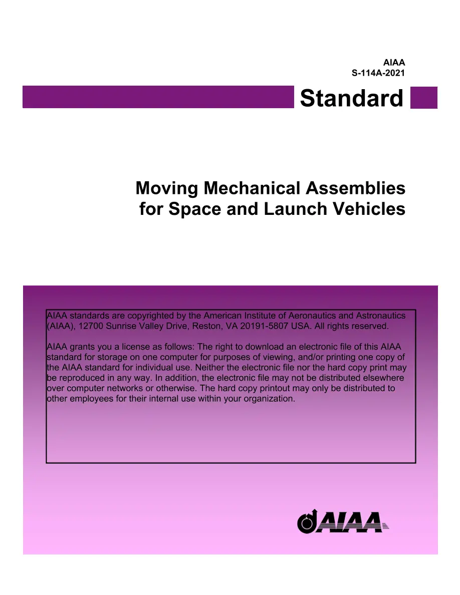 AIAA S-114A-2020 pdf