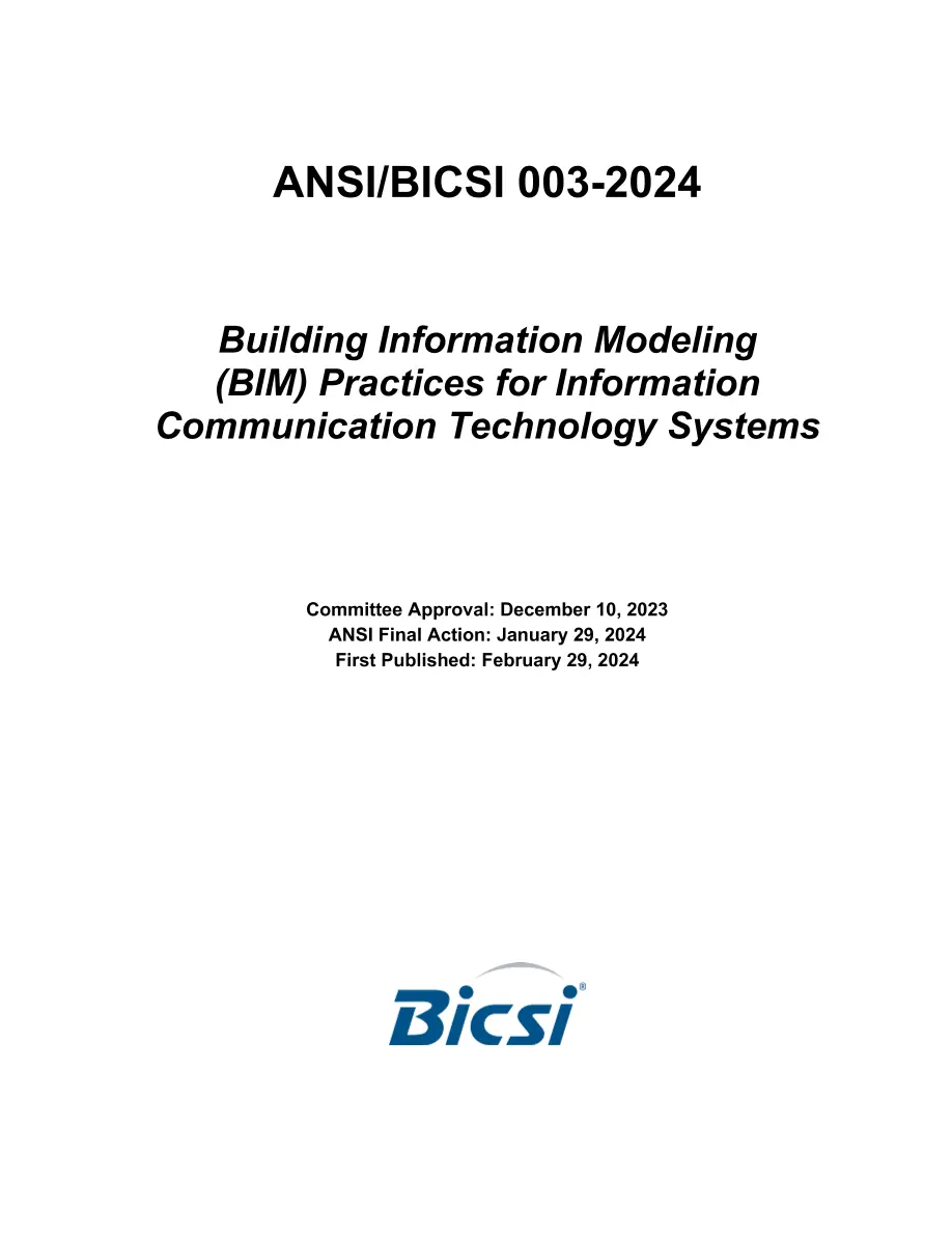 BICSI 003-2024 pdf