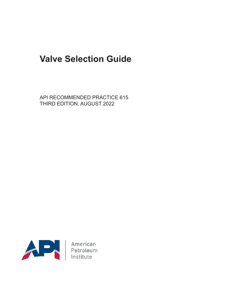 API RP 615 pdf