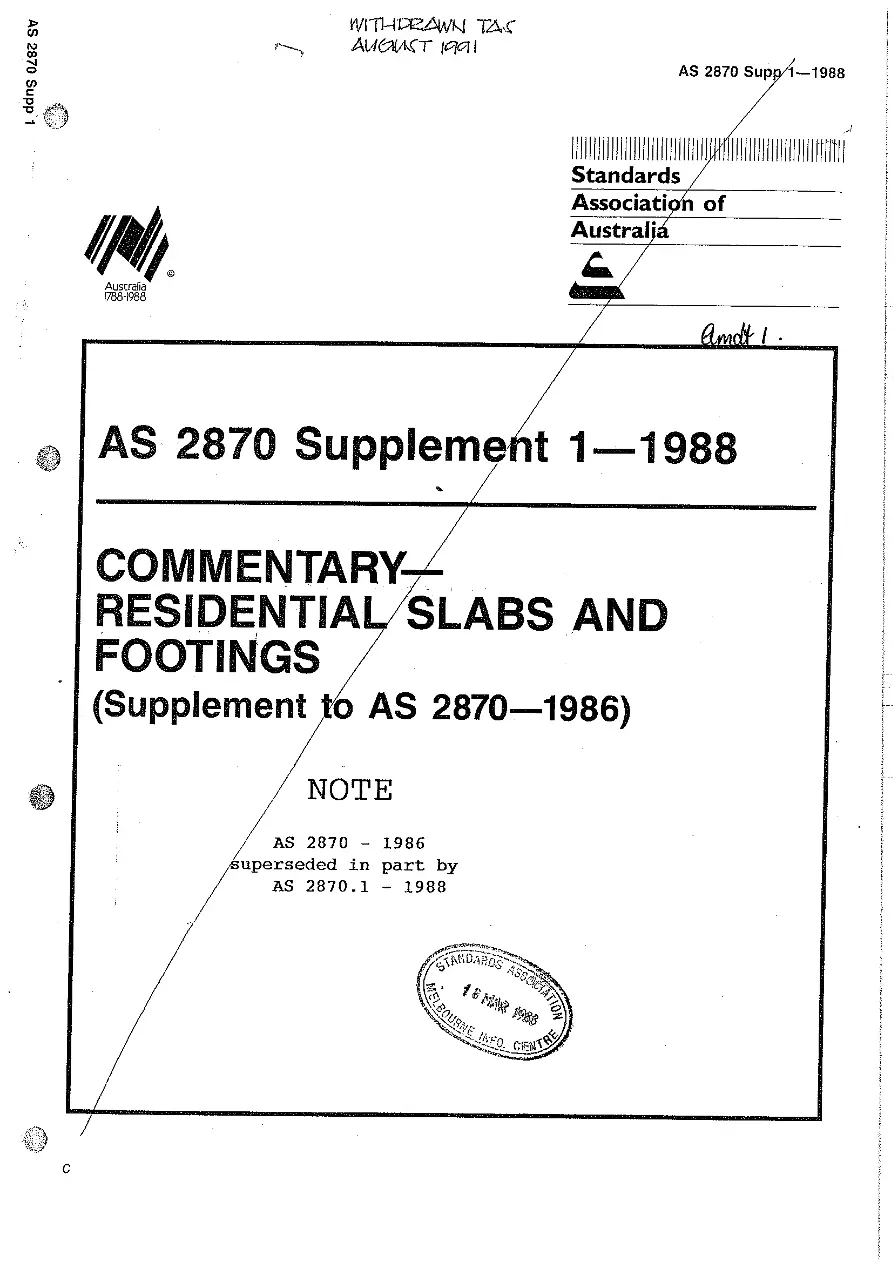 AS 2870 SUPP 1-1988 pdf