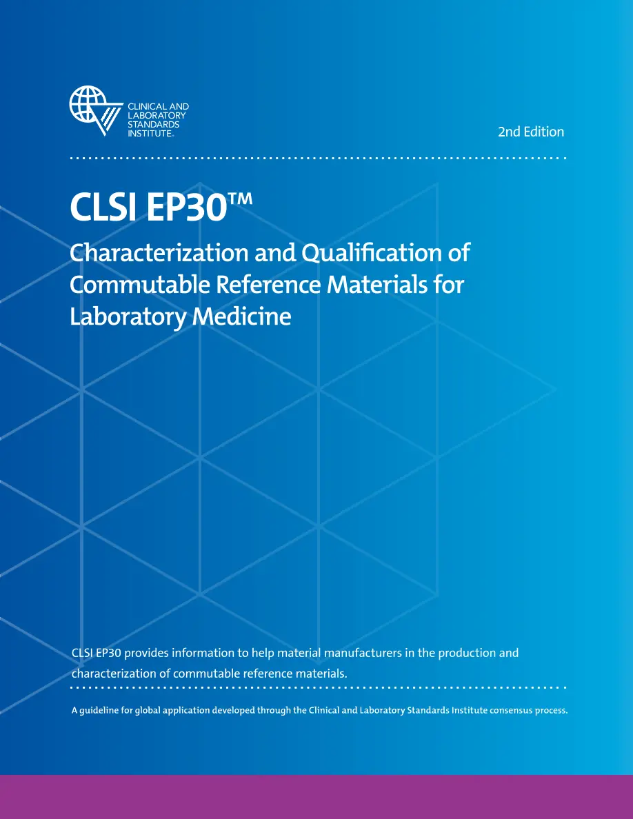 CLSI EP30 pdf