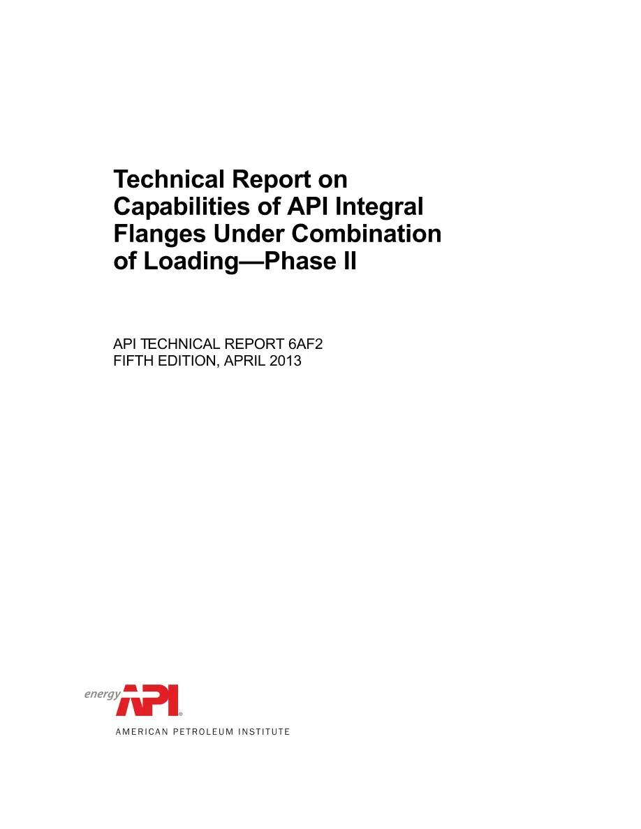 API TR 6AF2 pdf